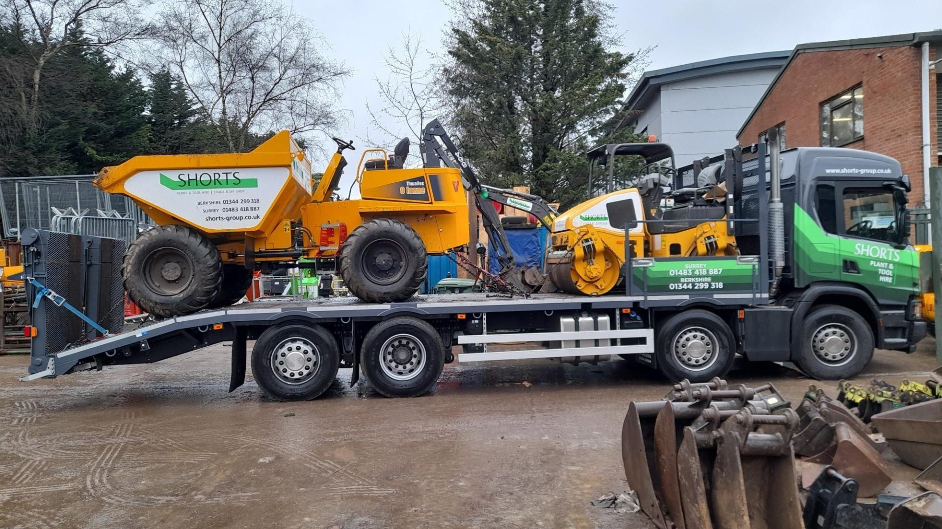 New Plant Delivery Truck Shorts Group